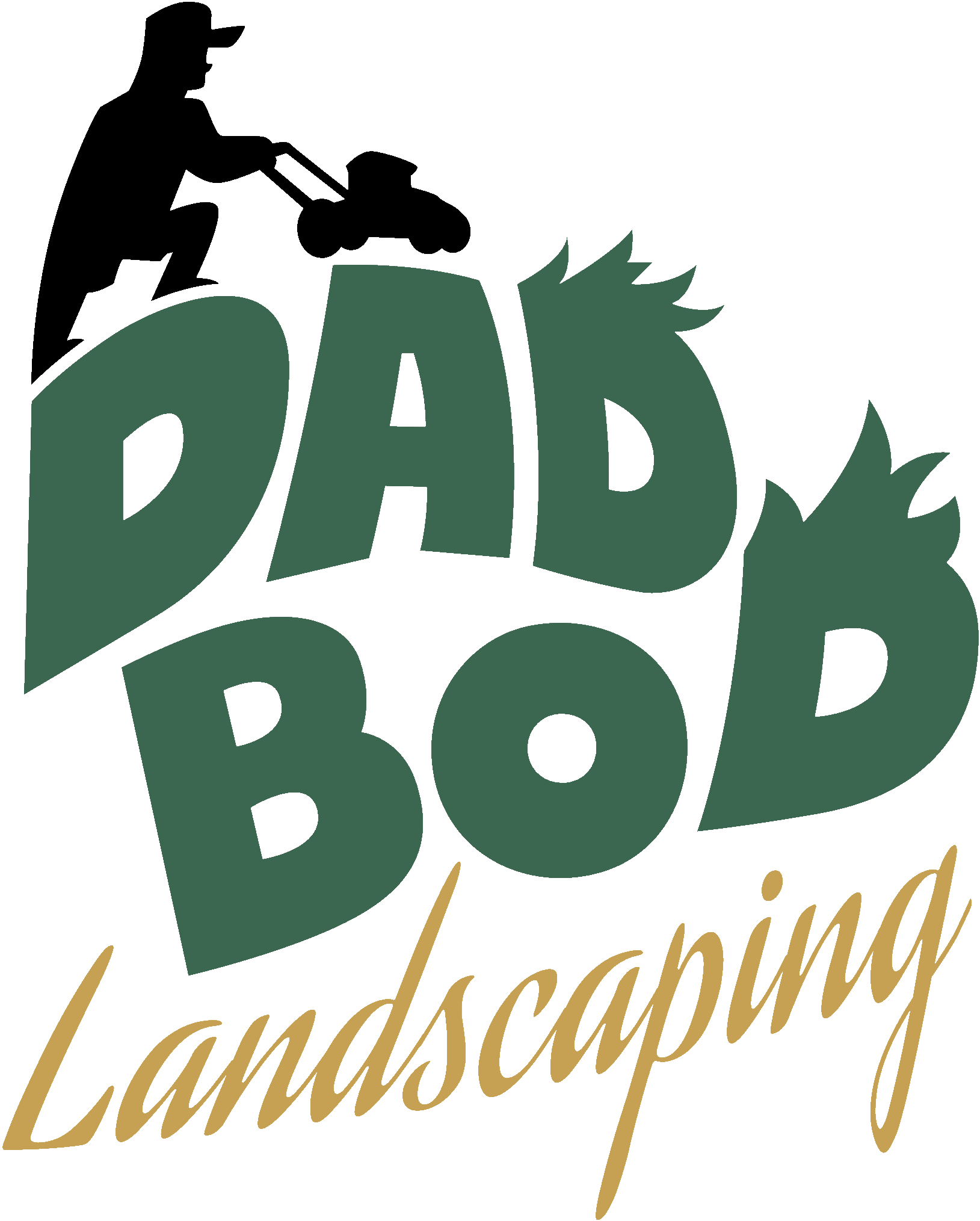 Dad Bod Landscaping logo